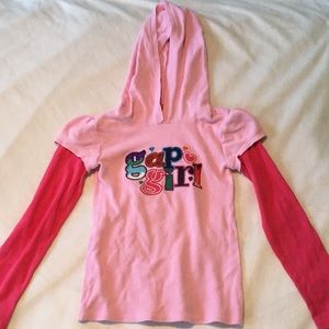 GAPKIDS “Gap Girl” Pink Hoodie